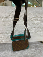Louis Vuitton Green Messenger Bag