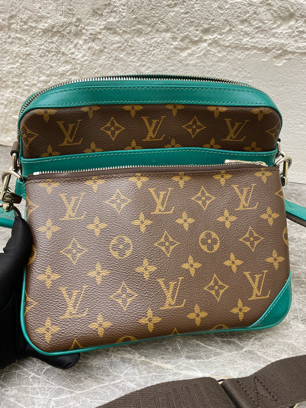 Louis Vuitton Green Messenger Bag