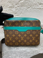 Louis Vuitton Green Messenger Bag