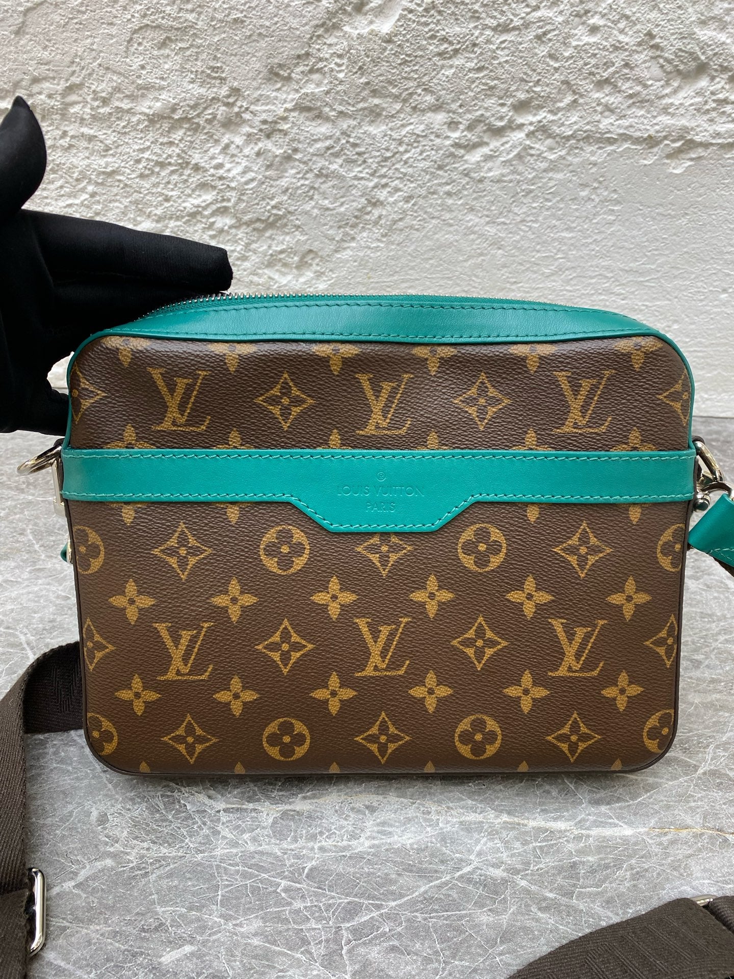 Louis Vuitton Green Messenger Bag