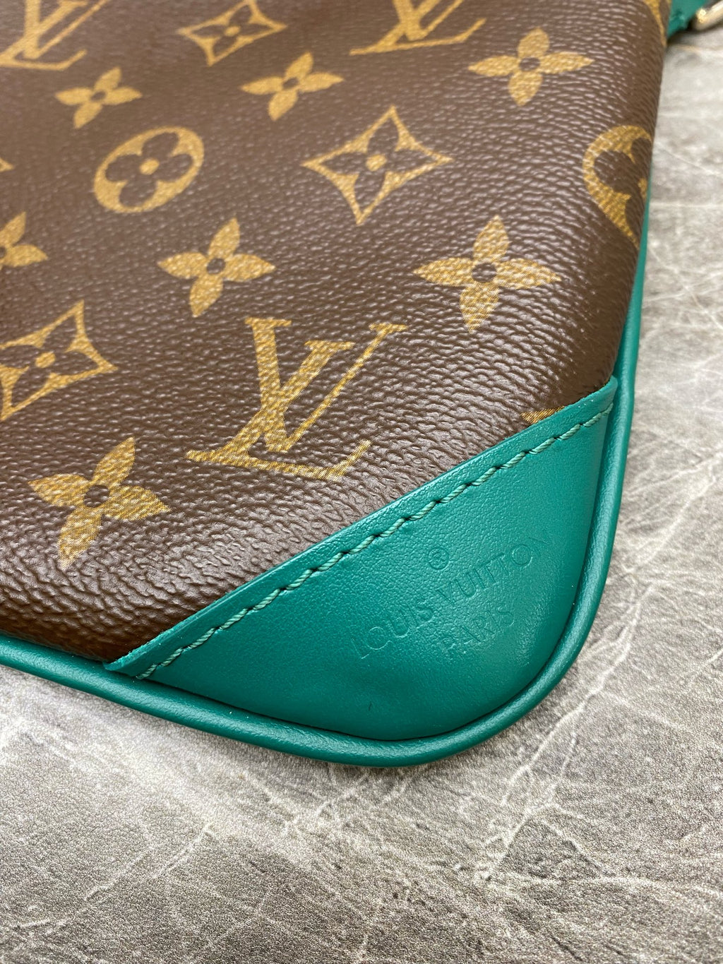 Louis Vuitton Green Messenger Bag