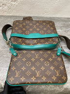 Louis Vuitton Green Messenger Bag