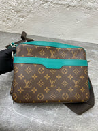Louis Vuitton Green Messenger Bag