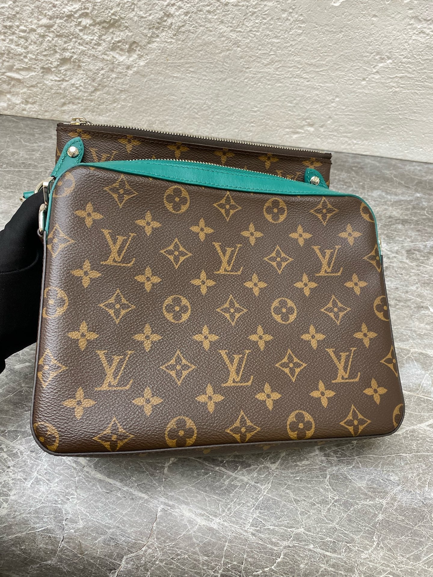 Louis Vuitton Green Messenger Bag