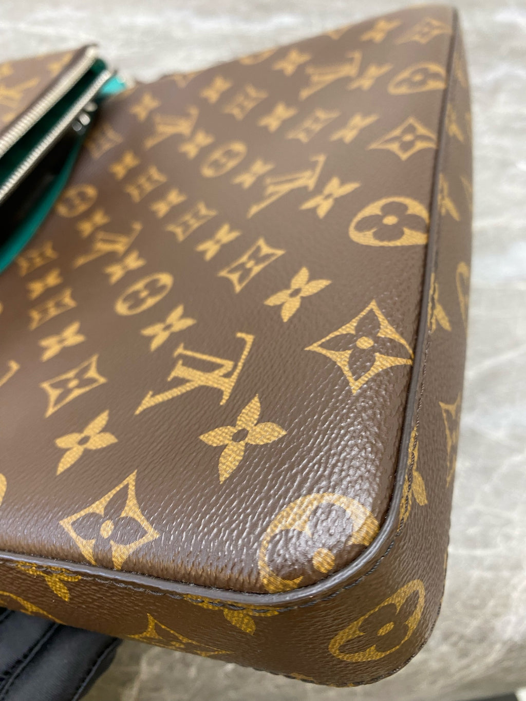 Louis Vuitton Green Messenger Bag