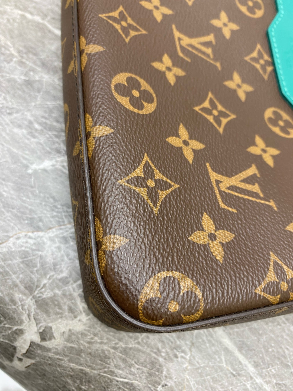 Louis Vuitton Green Messenger Bag
