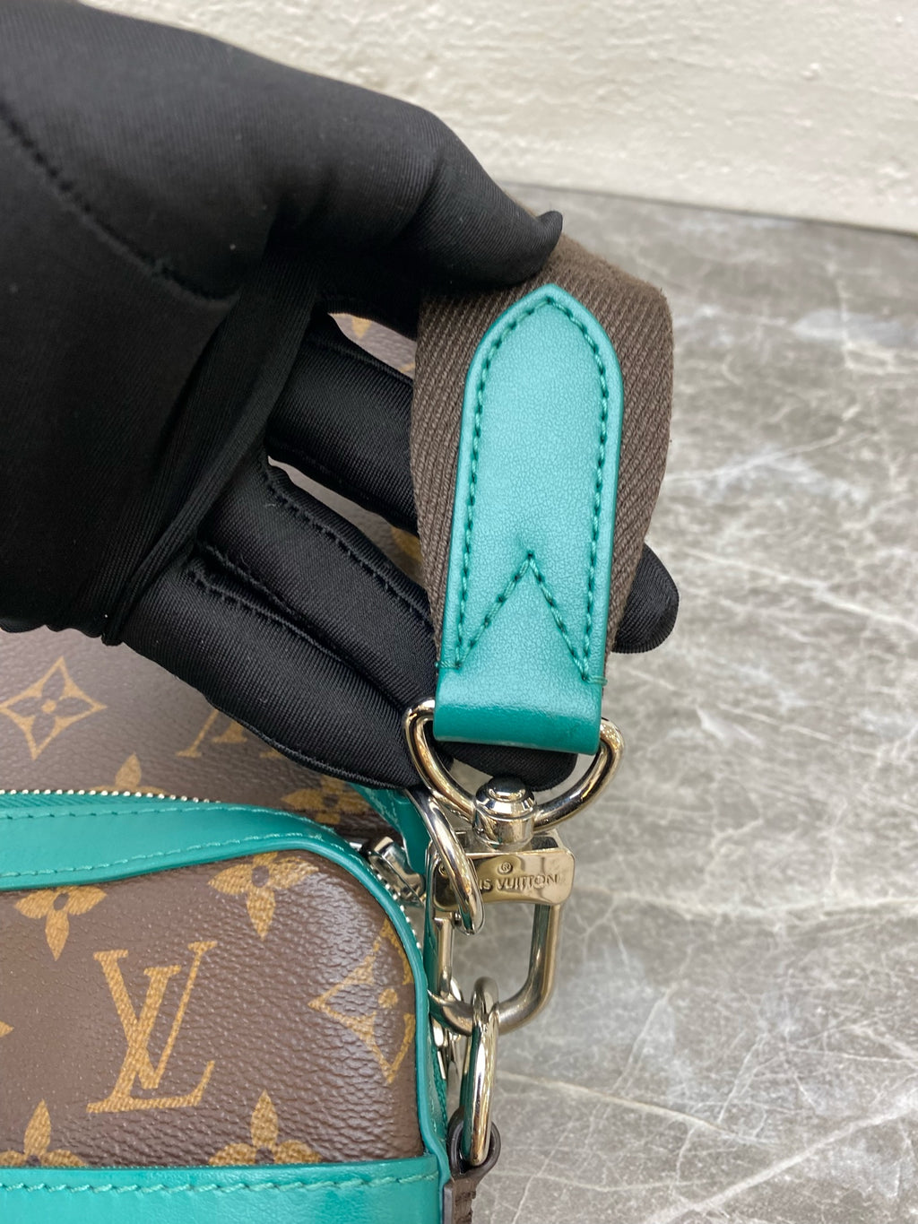 Louis Vuitton Green Messenger Bag