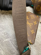 Louis Vuitton Green Messenger Bag