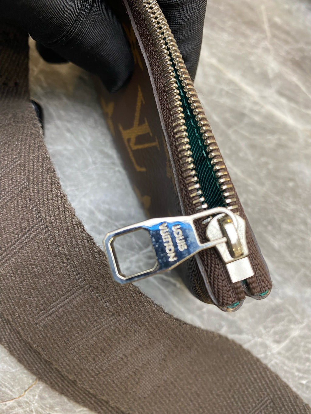 Louis Vuitton Green Messenger Bag