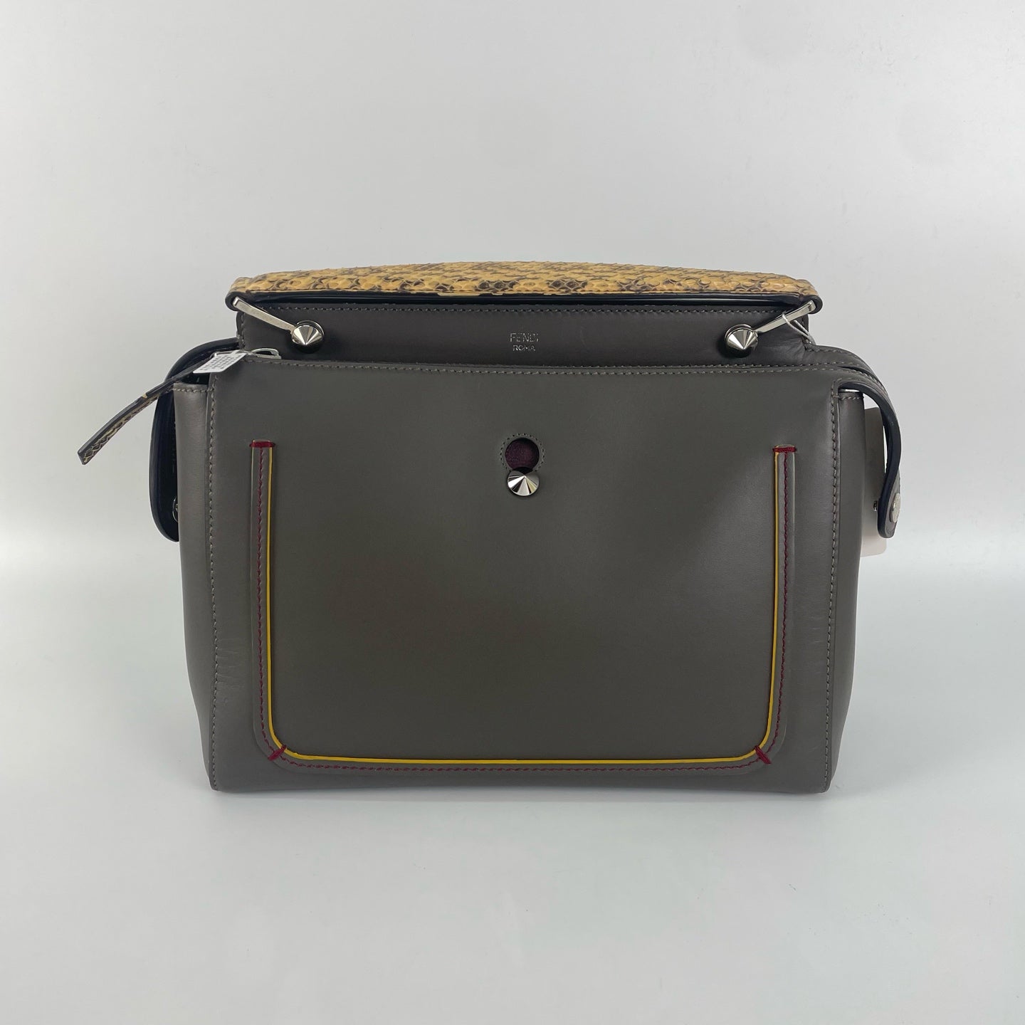Fendi Gray Shoulder Bag