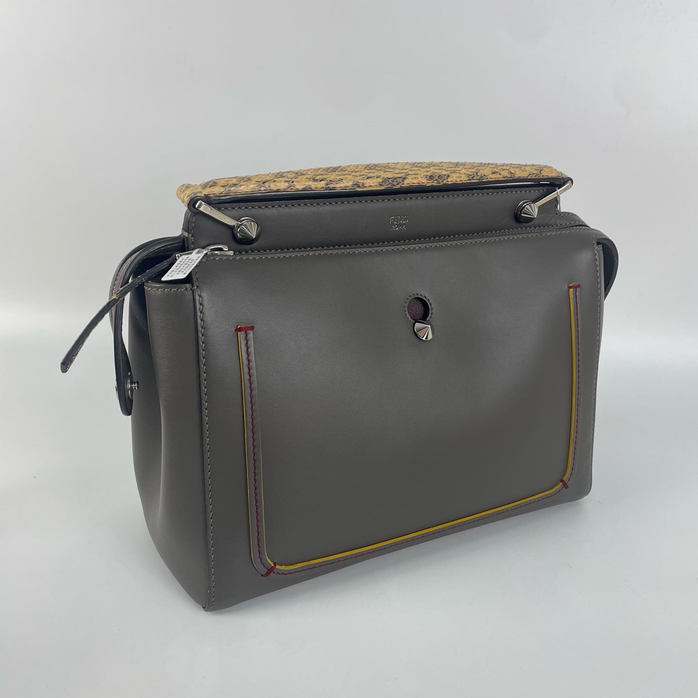 Fendi Gray Shoulder Bag