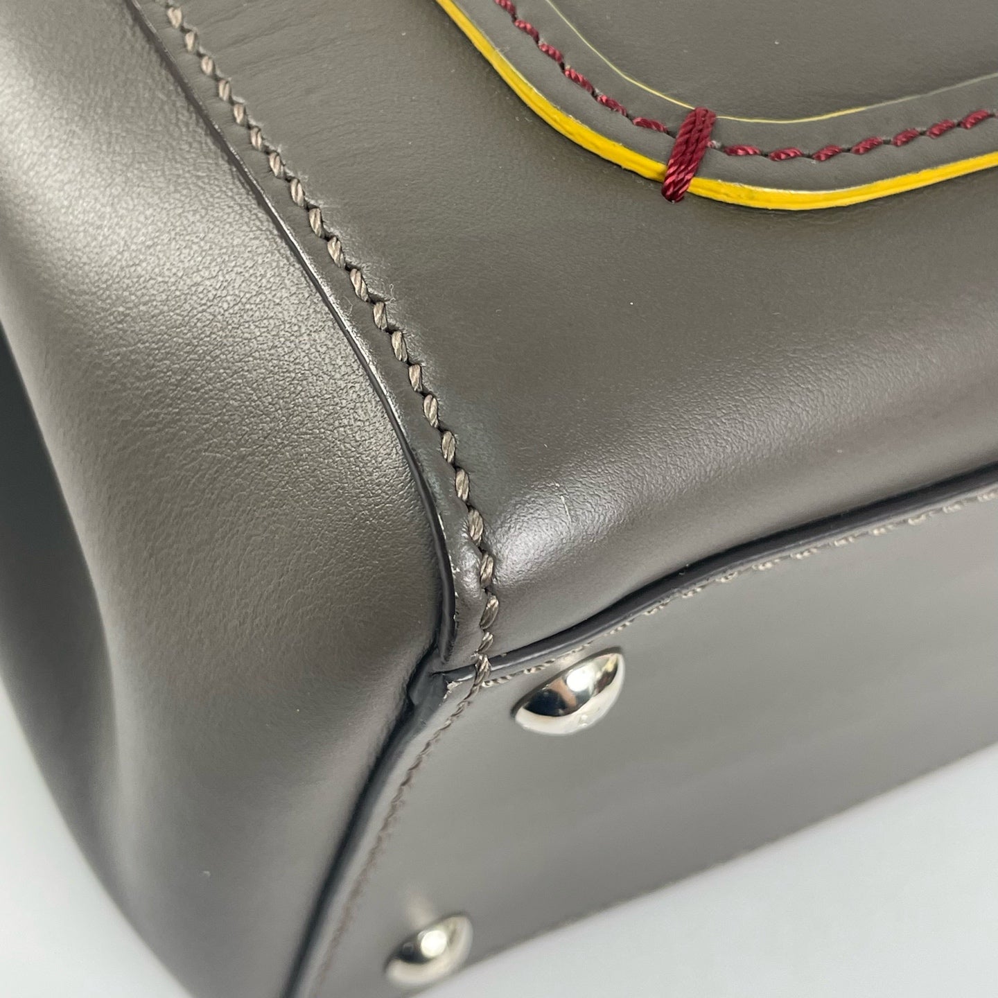 Fendi Gray Shoulder Bag