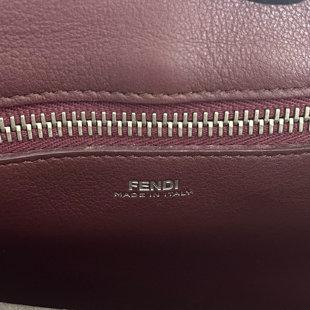 Fendi Gray Shoulder Bag