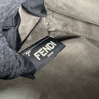 Fendi Gray Shoulder Bag