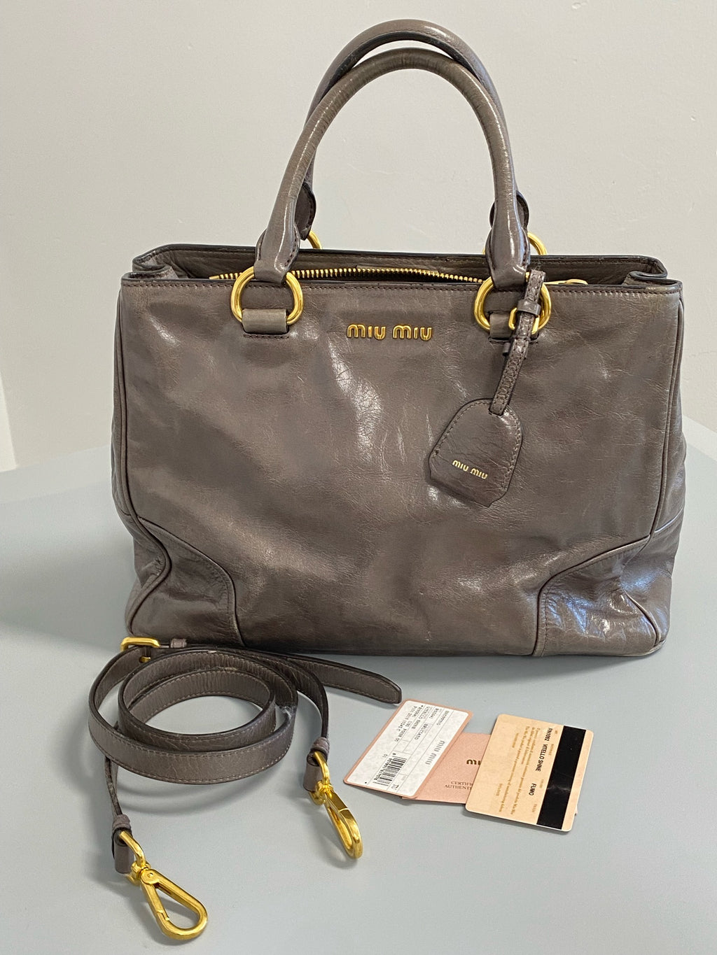 Miu Miu Tote RN0894-X72-F0285