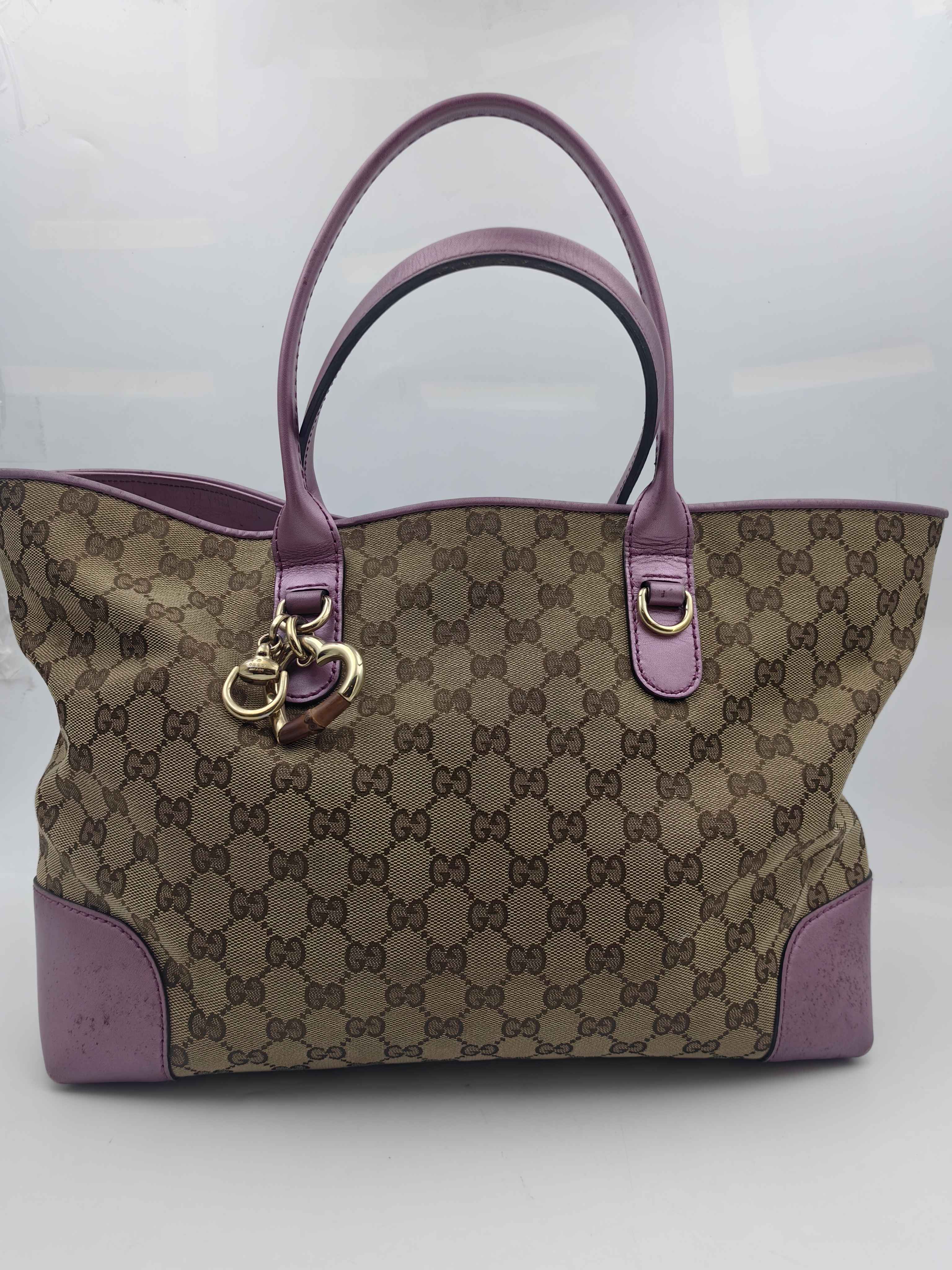 Gucci Purple Tote
