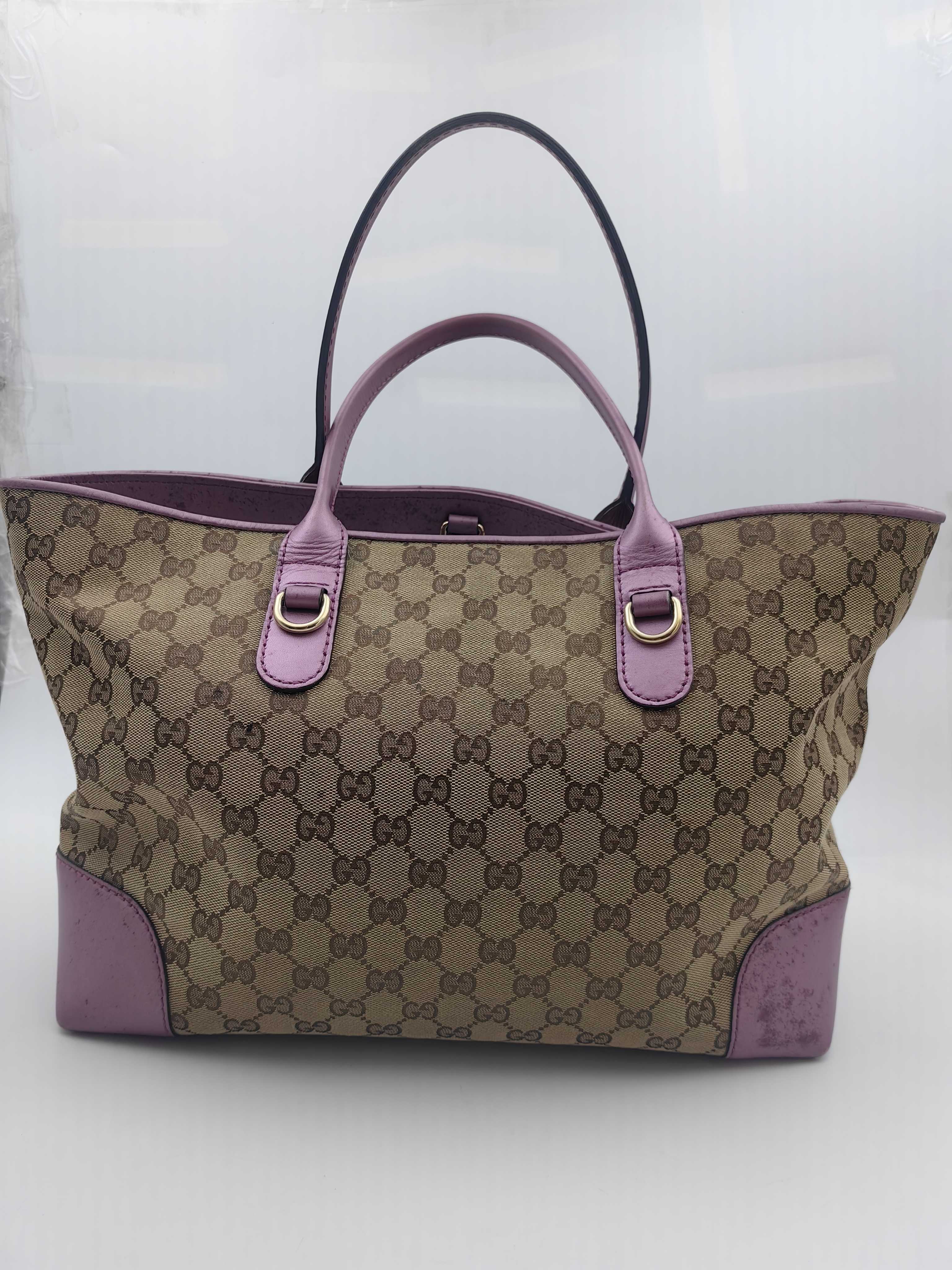 Gucci Purple Tote