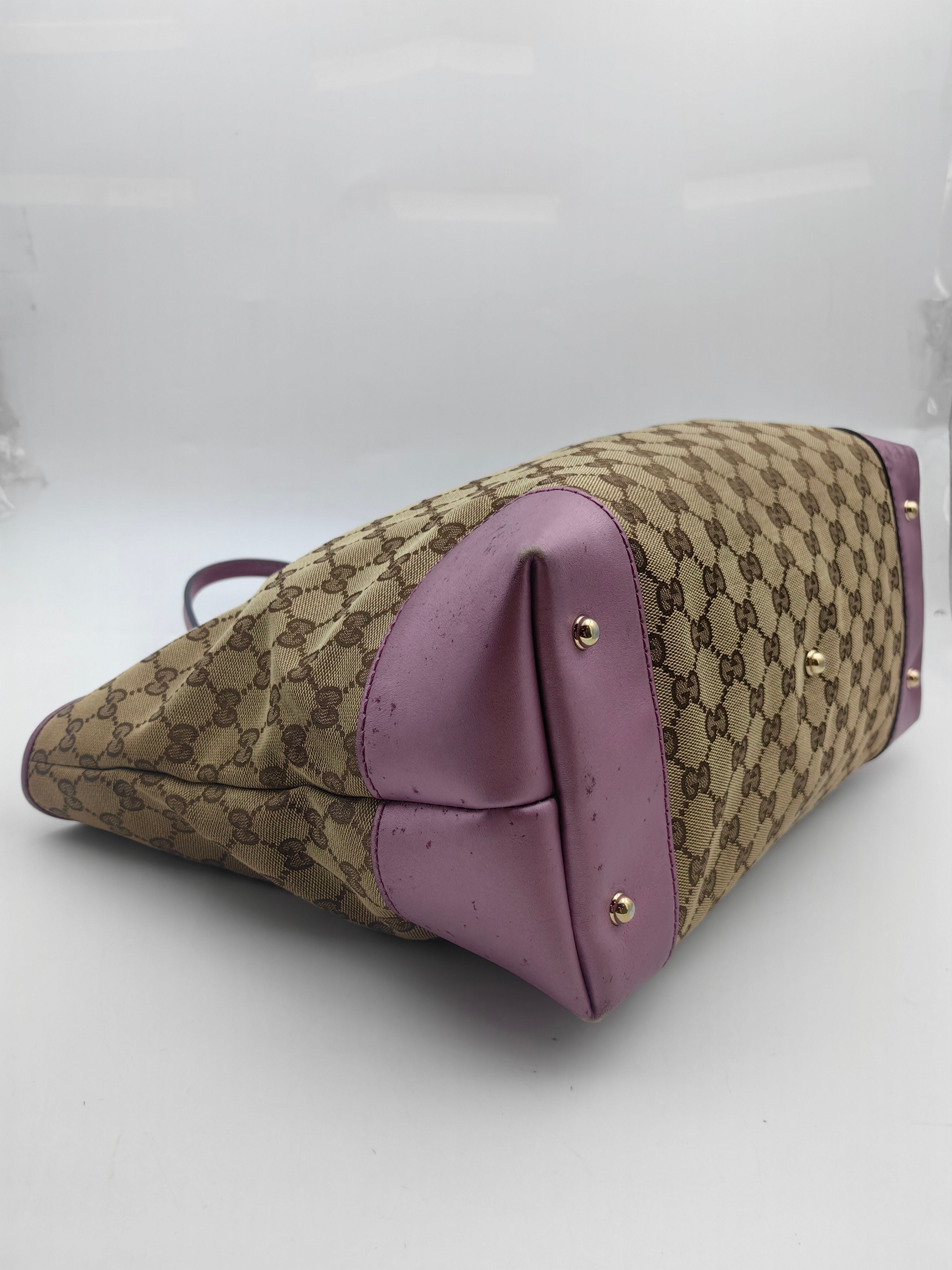 Gucci Purple Tote