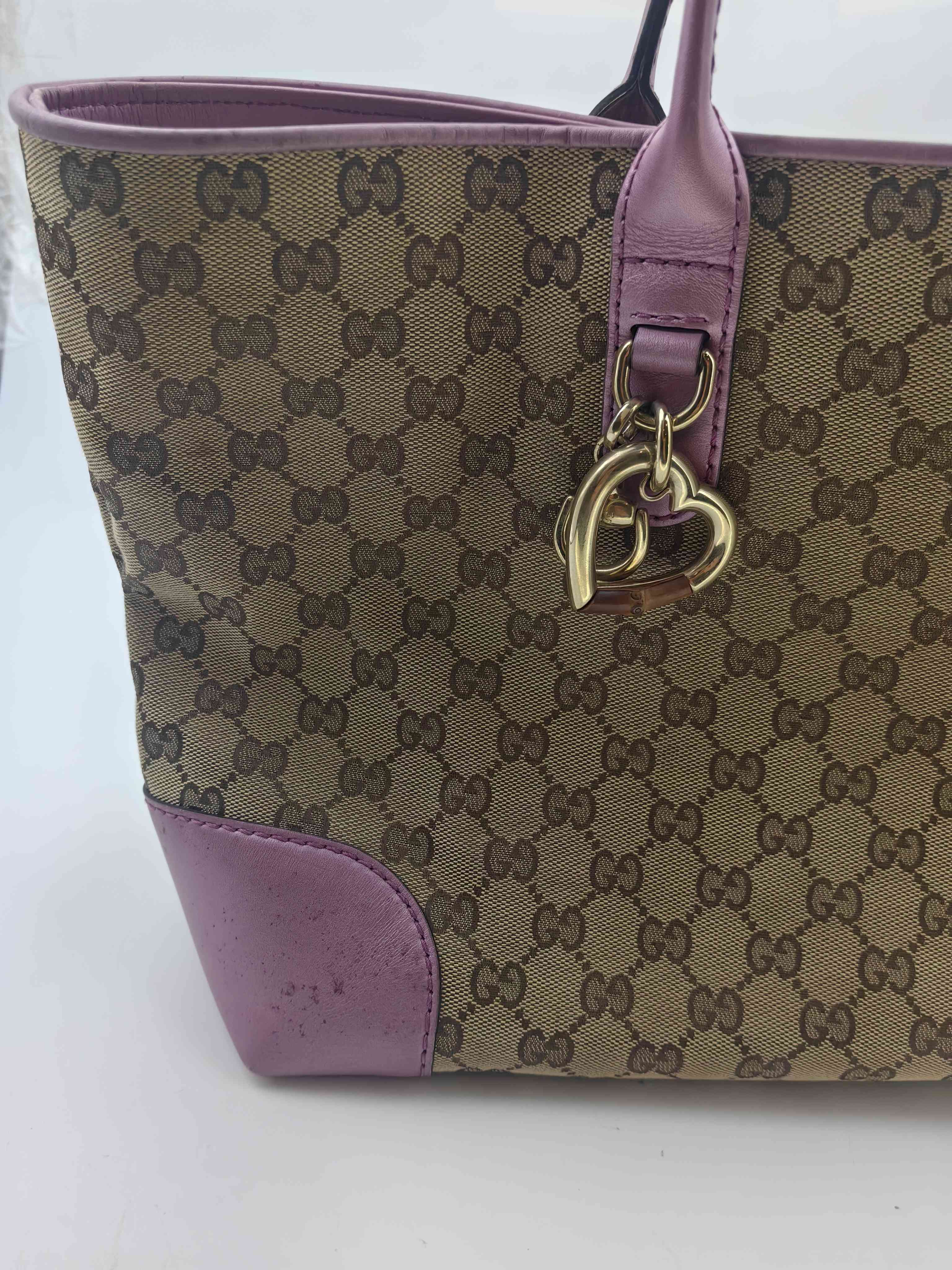 Gucci Purple Tote