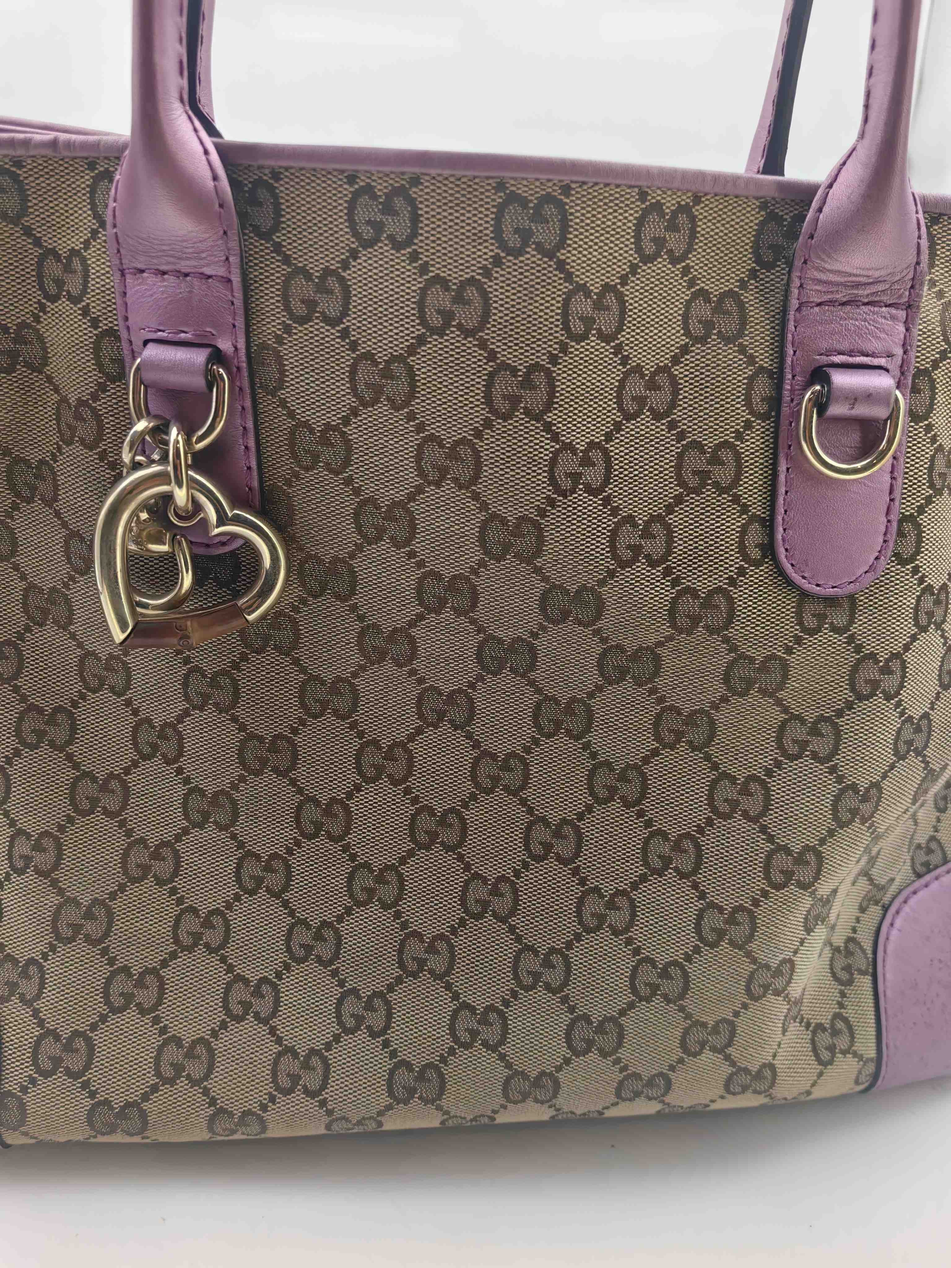 Gucci Purple Tote