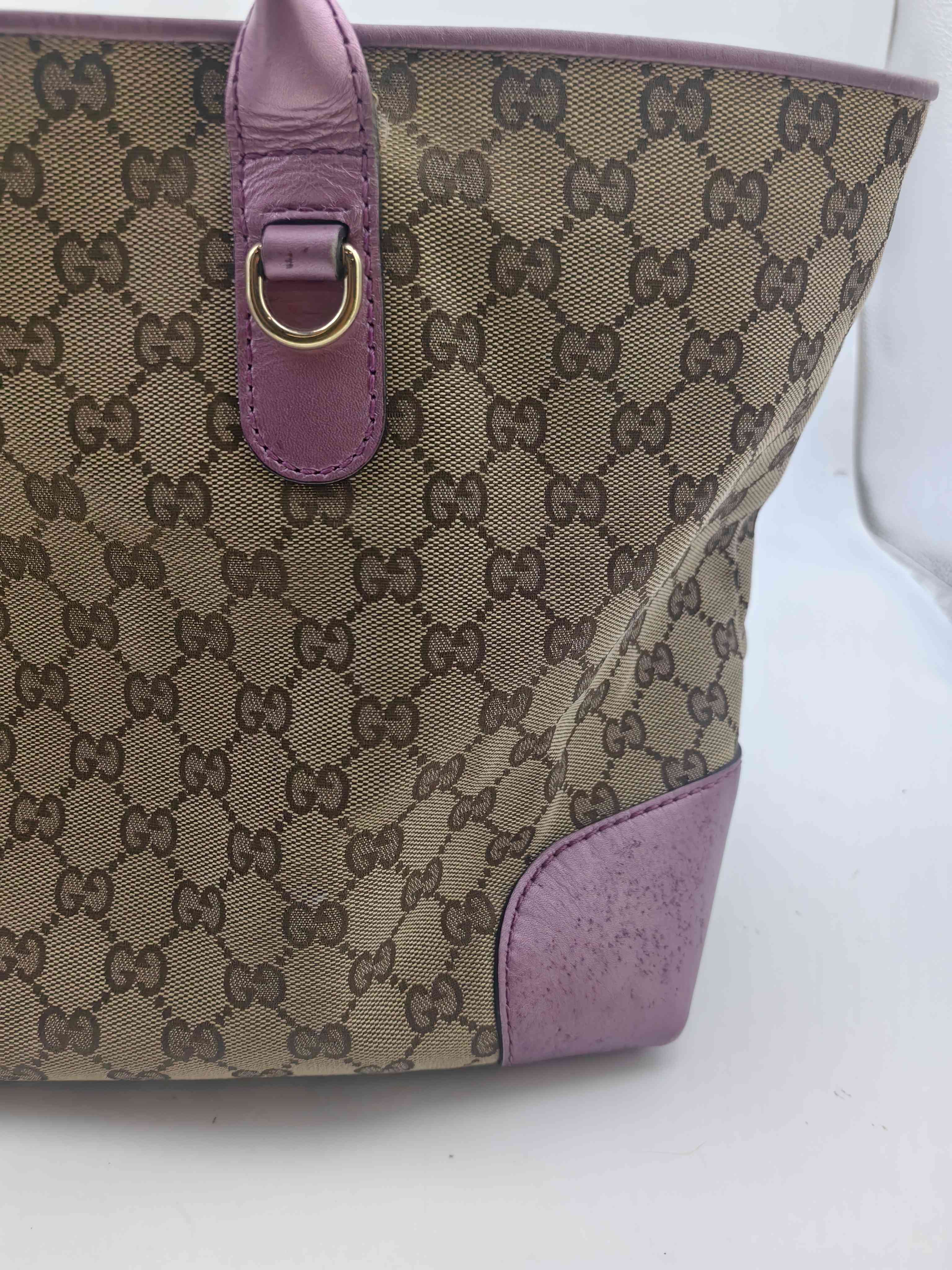 Gucci Purple Tote