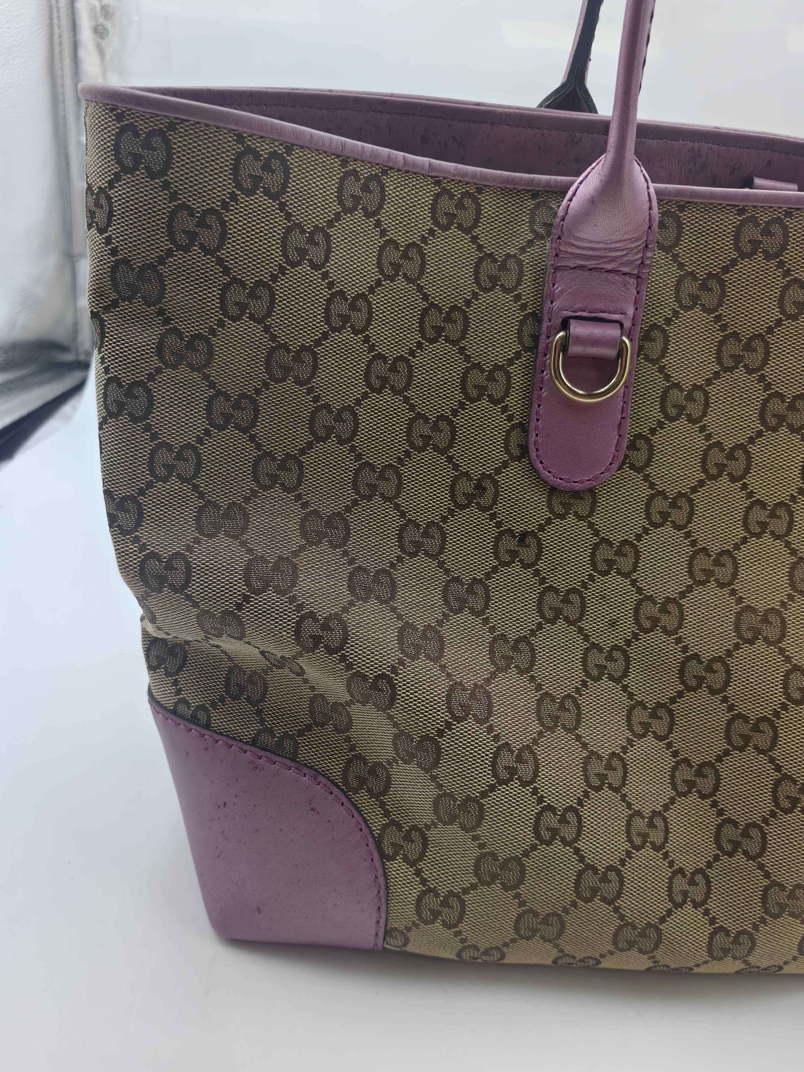 Gucci Purple Tote