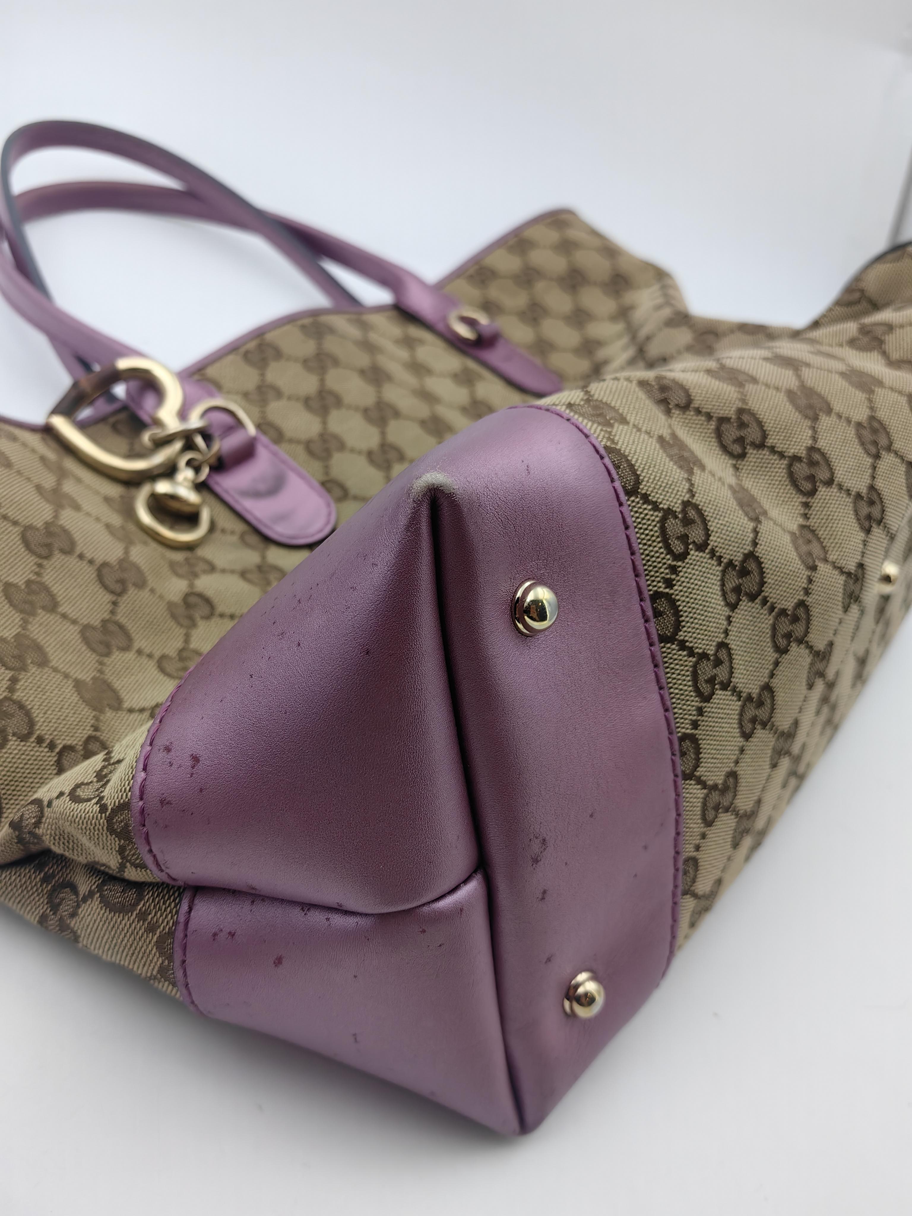 Gucci Purple Tote