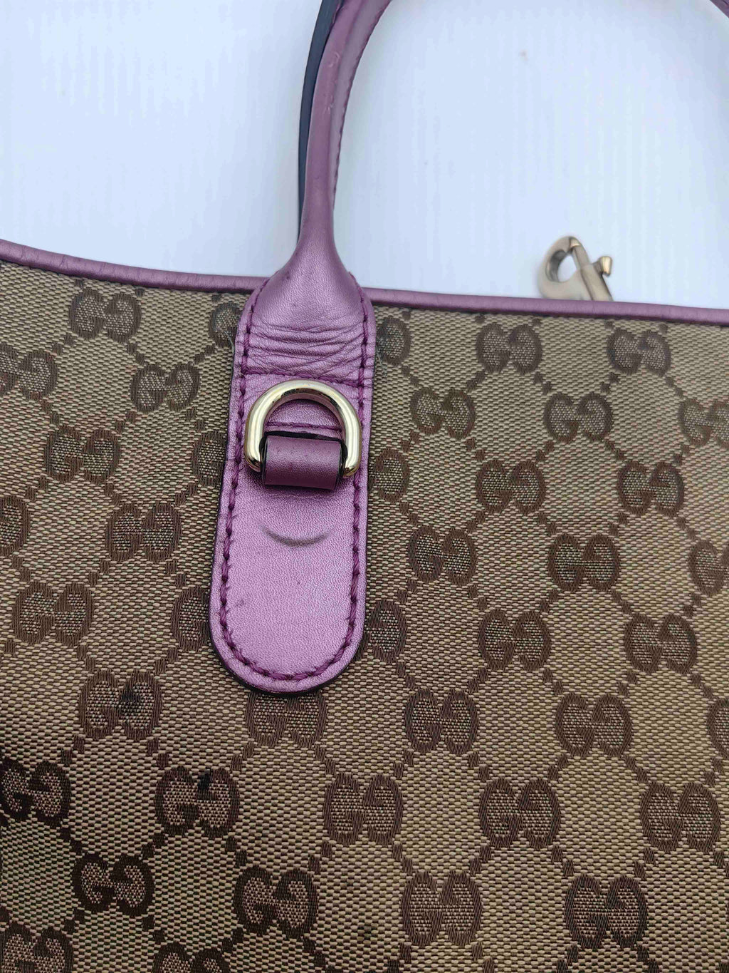 Gucci Purple Tote
