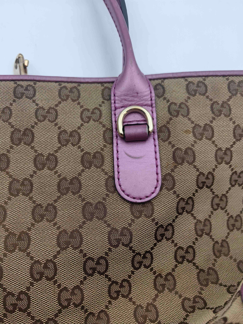 Gucci Purple Tote