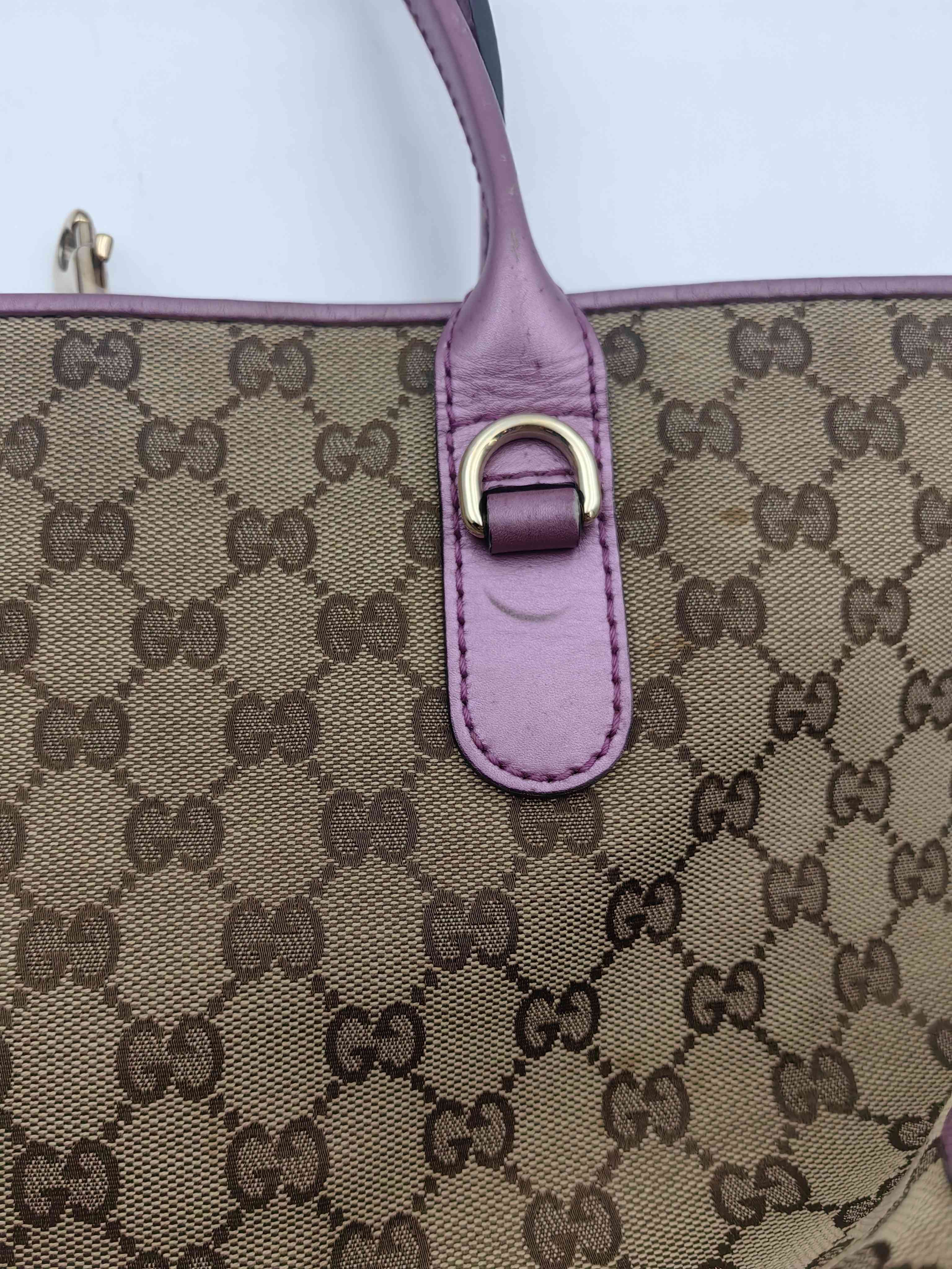 Gucci Purple Tote