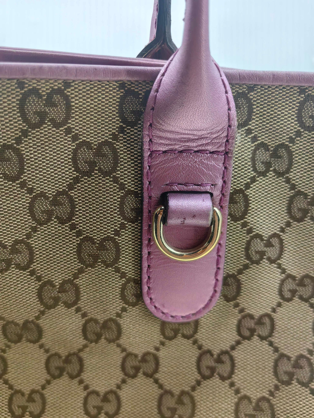Gucci Purple Tote