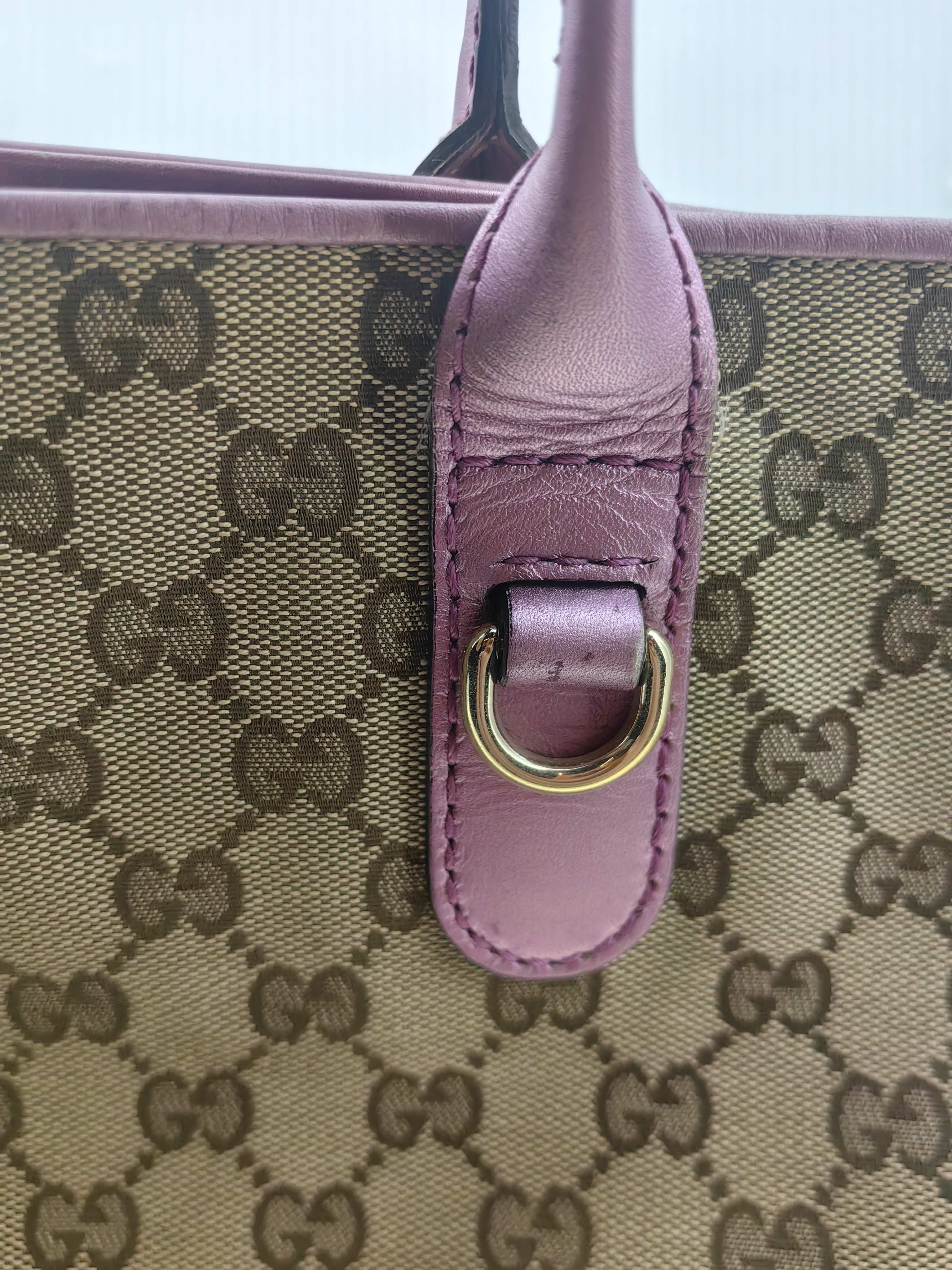 Gucci Purple Tote