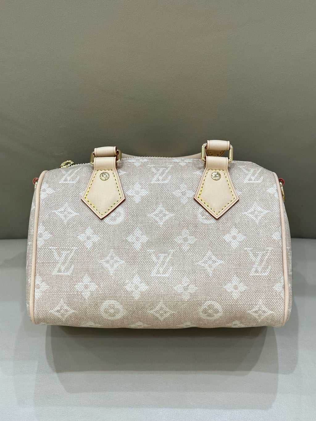 Louis Vuitton SPEEDY BANDOULIÈRE 20 Handbag Canvas Beige 13.5 x 12 x 20.5cm M15151