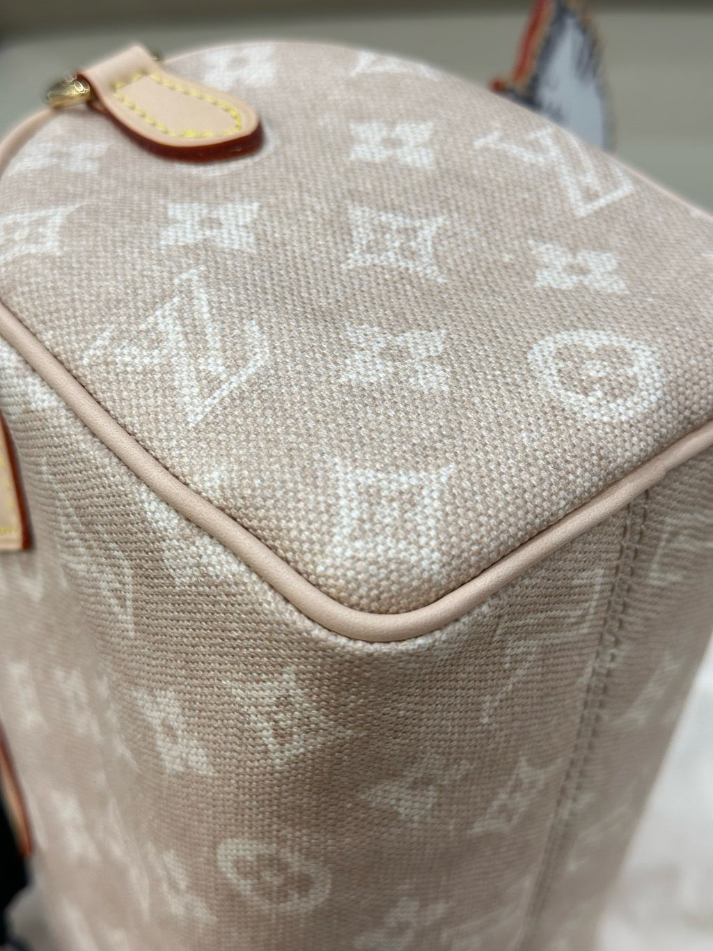 Louis Vuitton SPEEDY BANDOULIÈRE 20 Handbag Canvas Beige 13.5 x 12 x 20.5cm M15151
