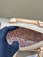 Louis Vuitton SPEEDY BANDOULIÈRE 20 Handbag Canvas Beige 13.5 x 12 x 20.5cm M15151