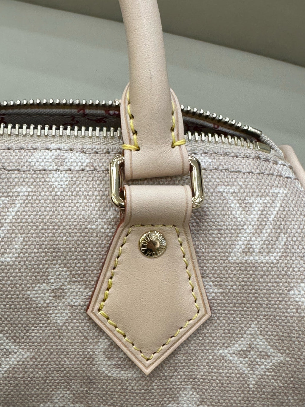 Louis Vuitton SPEEDY BANDOULIÈRE 20 Handbag Canvas Beige 13.5 x 12 x 20.5cm M15151