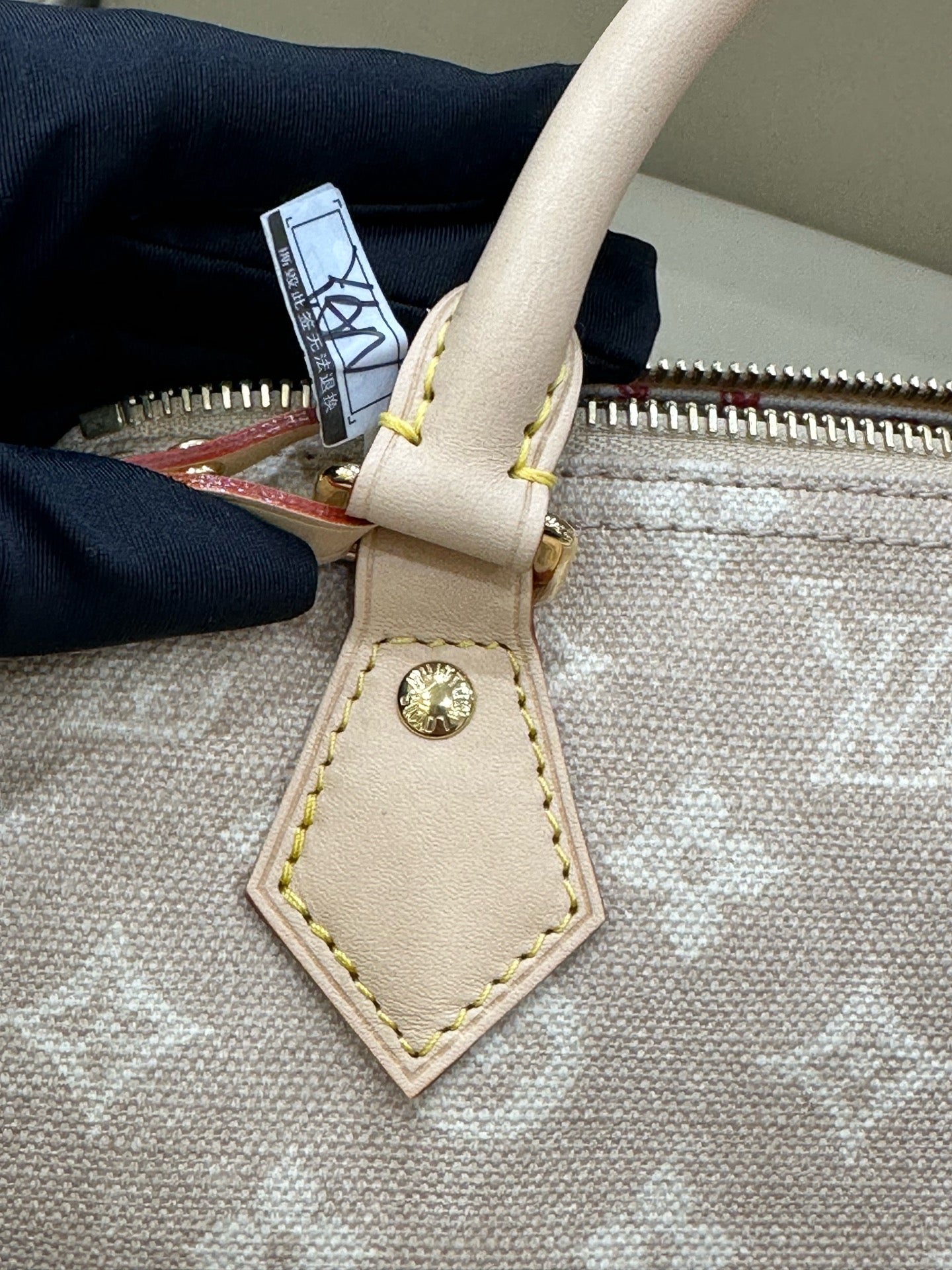 Louis Vuitton SPEEDY BANDOULIÈRE 20 Handbag Canvas Beige 13.5 x 12 x 20.5cm M15151