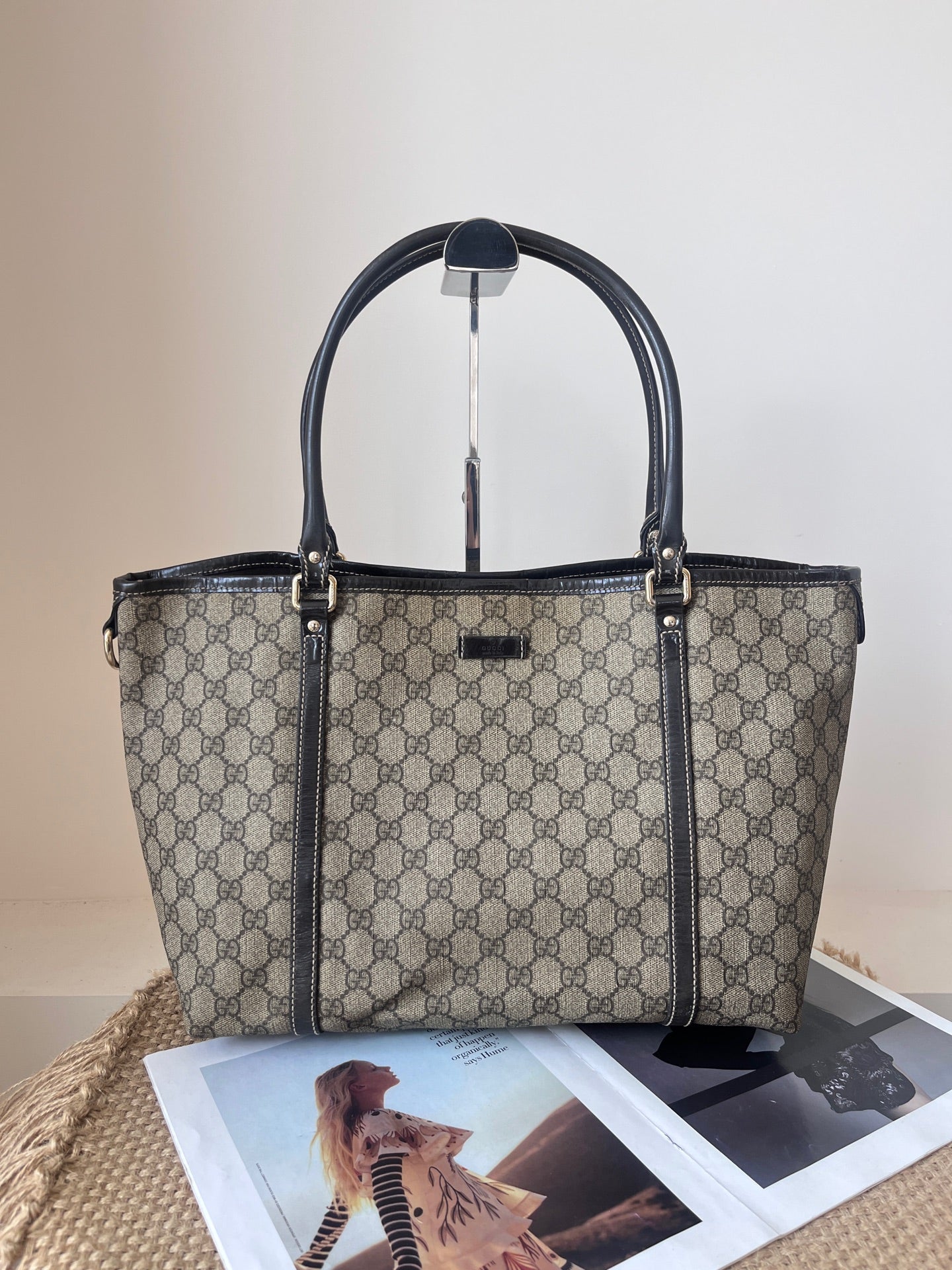 Gucci Leather Tote