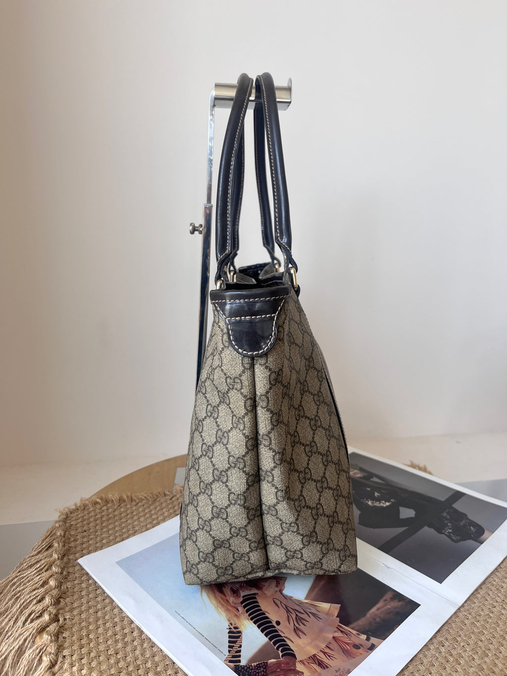 Gucci Leather Tote