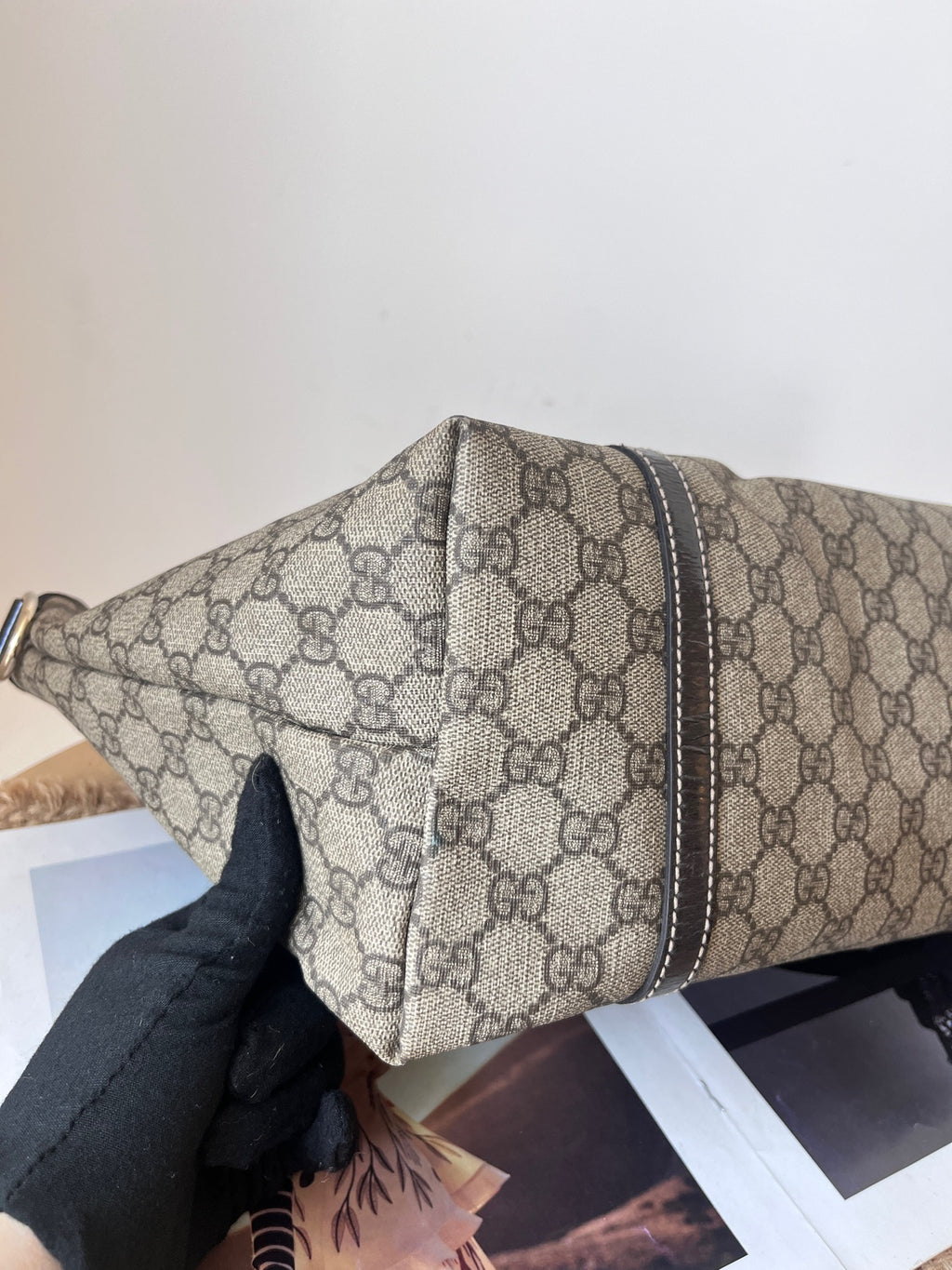 Gucci Leather Tote