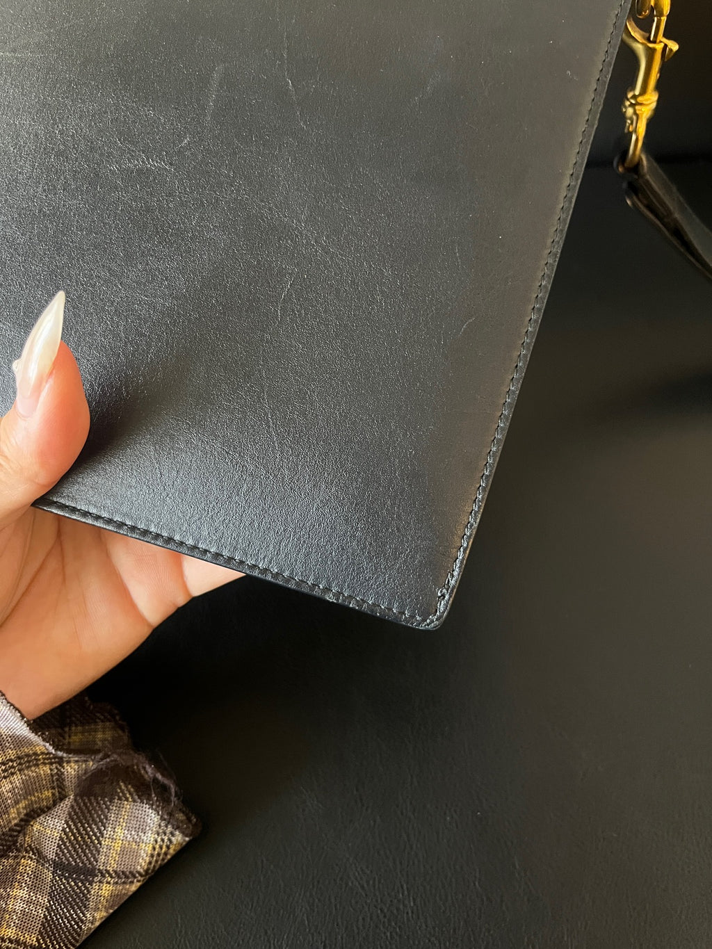 Versace Black Clutch