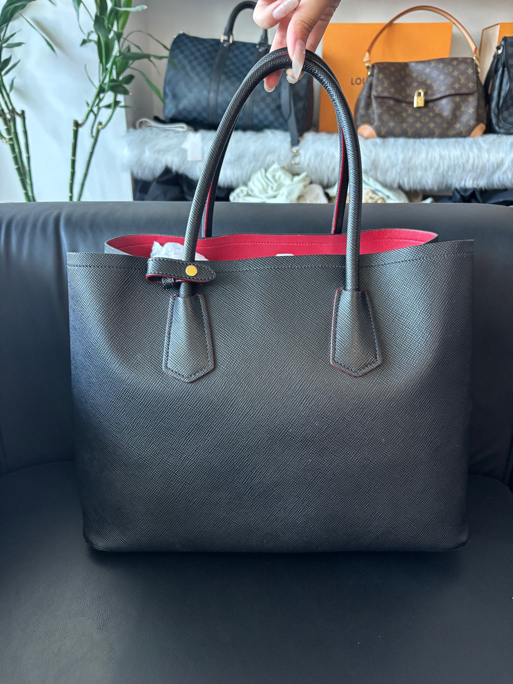Prada Black Satchel