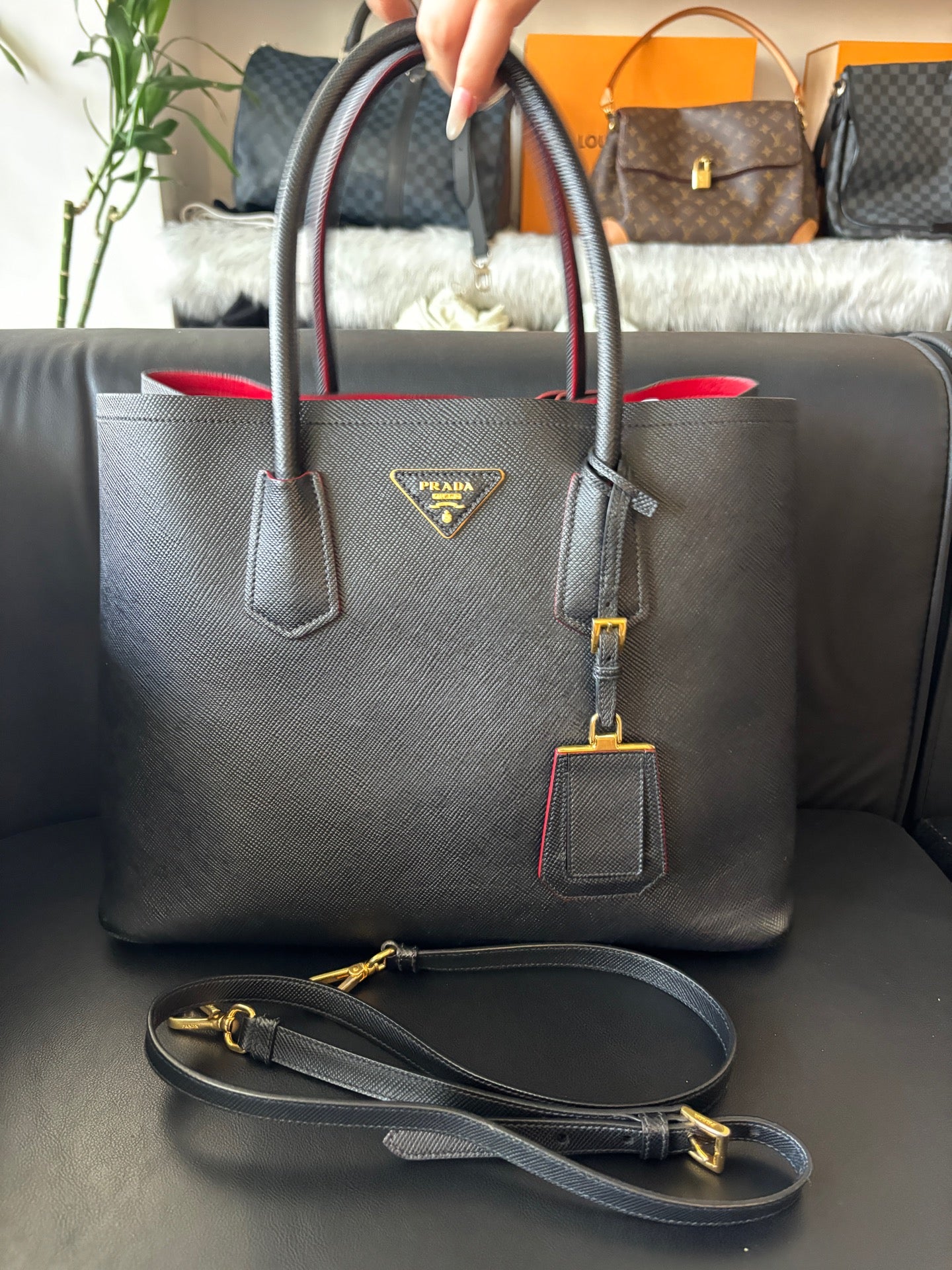 Prada Black Satchel