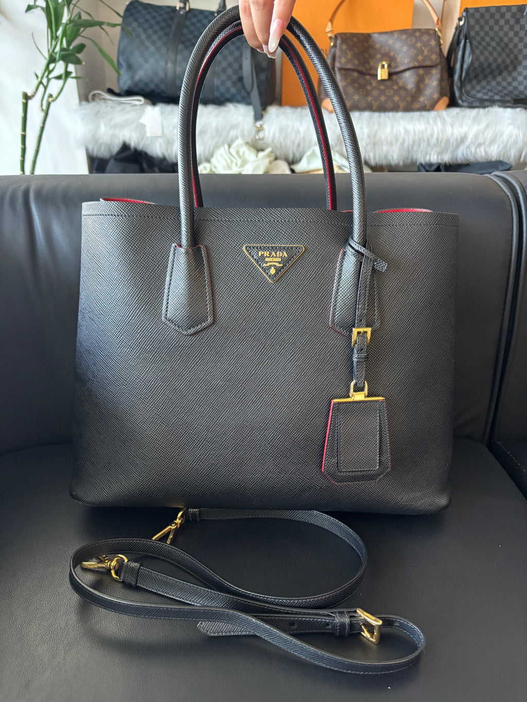 Prada Black Satchel