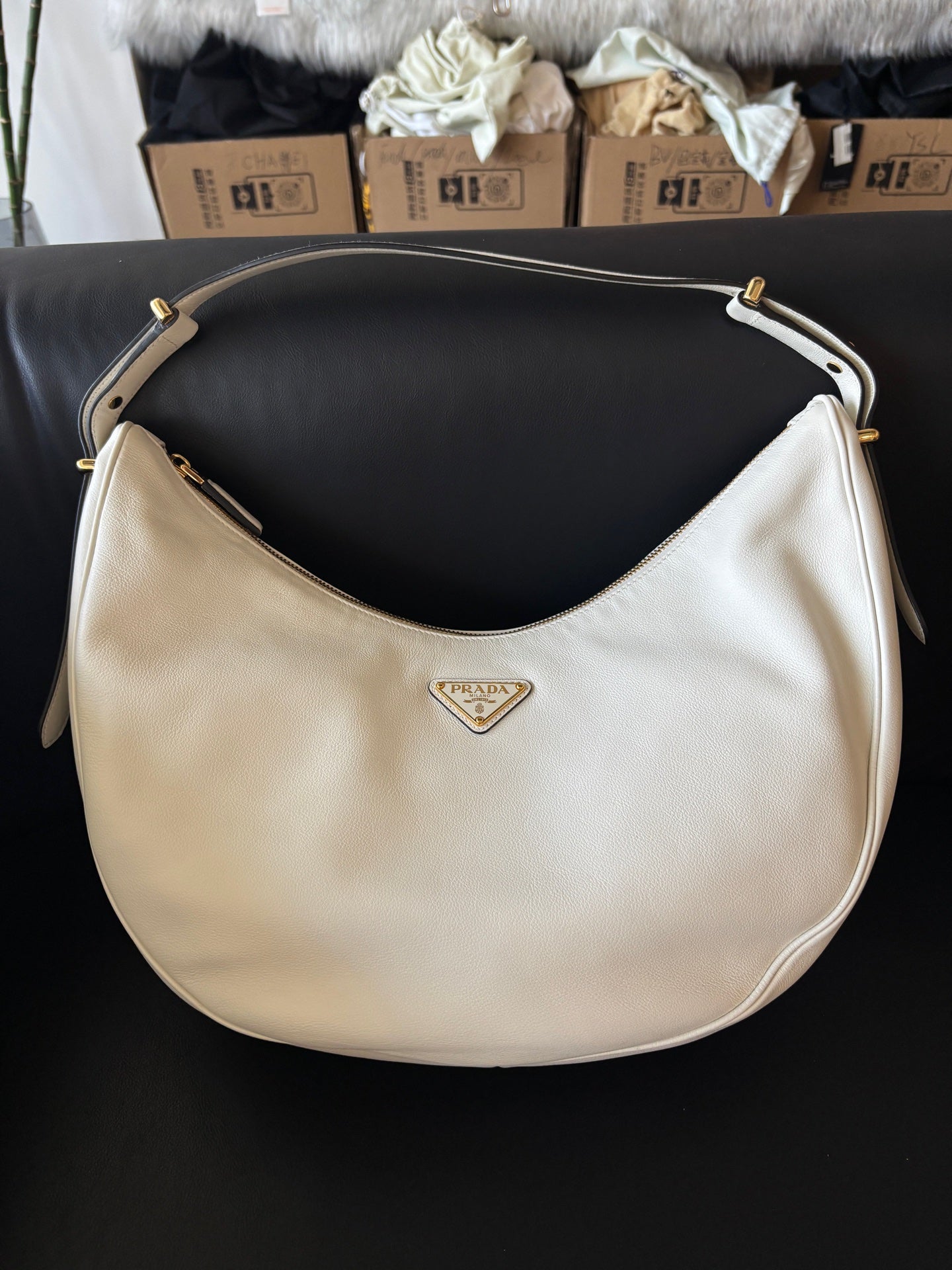 Prada Metal Crossbody