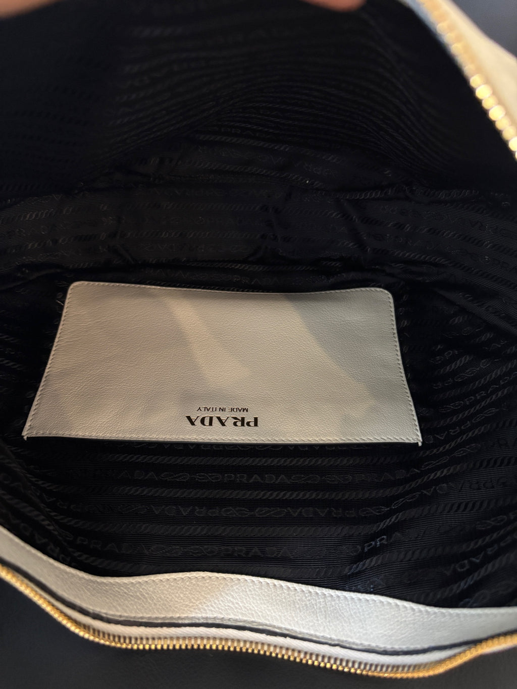 Prada Metal Crossbody