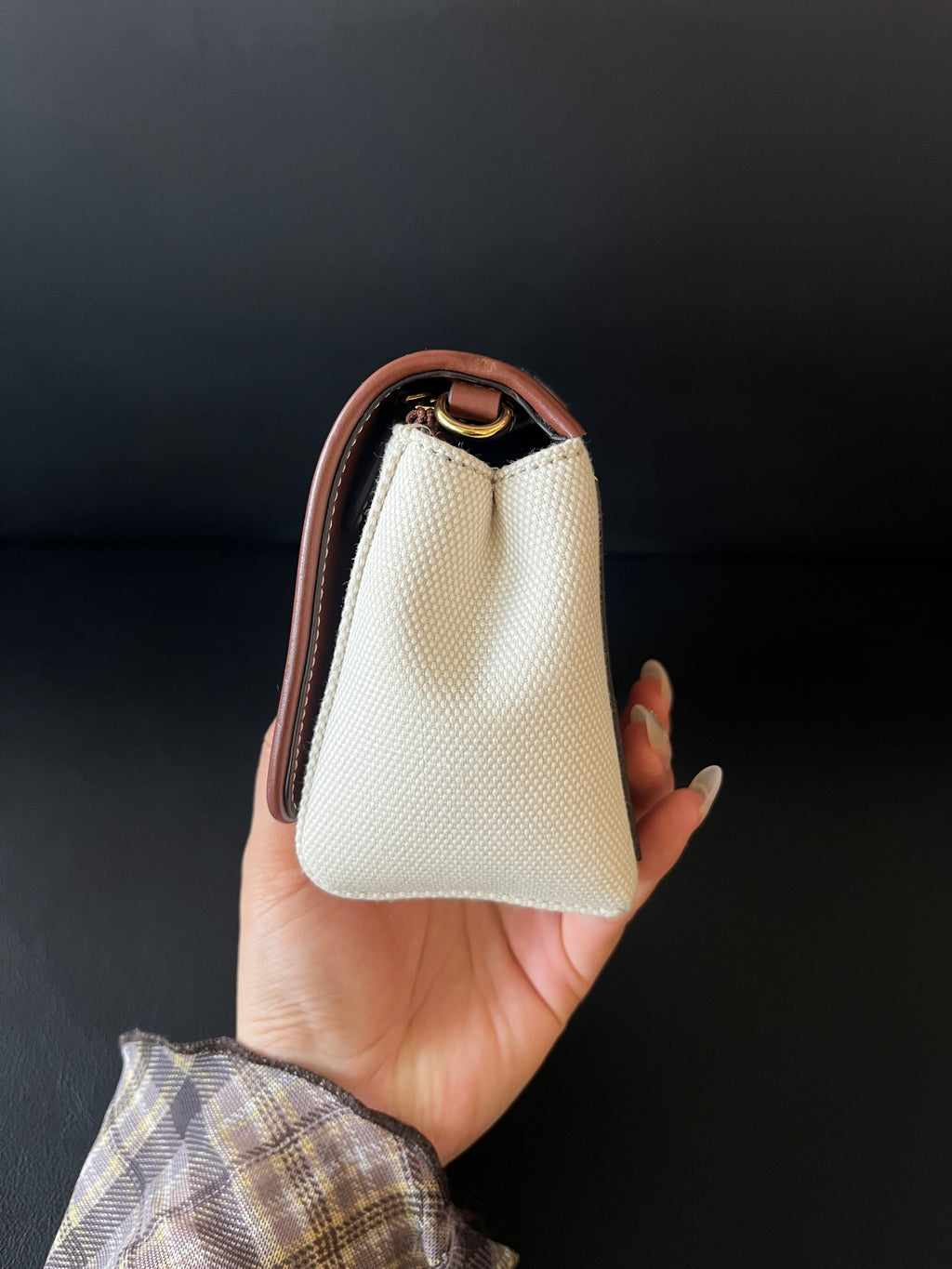 Burberry Canvas Messenger Bag