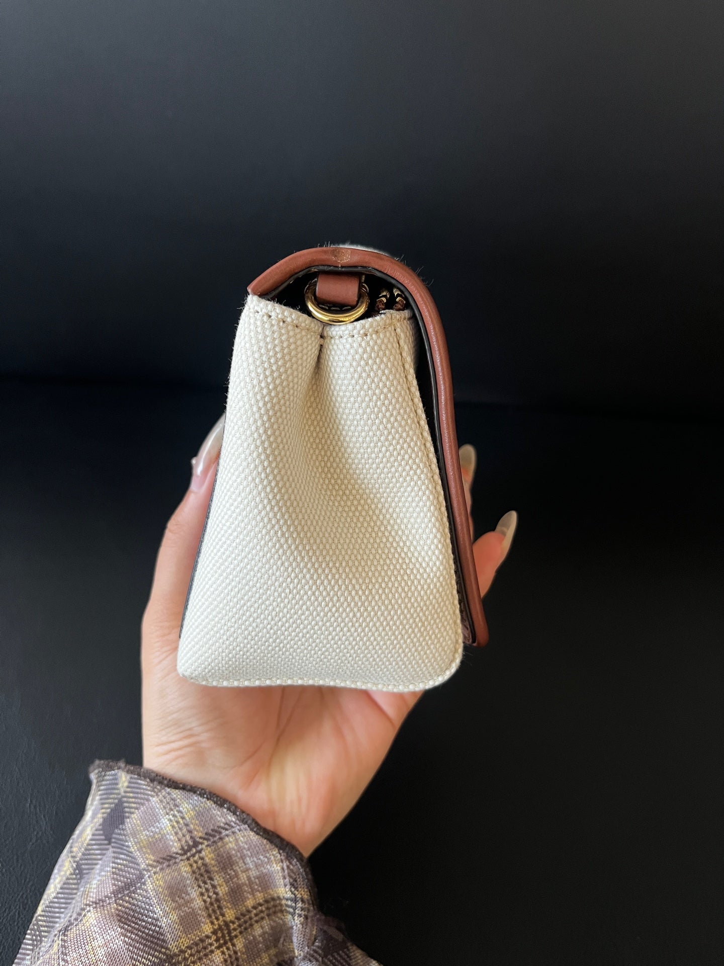 Burberry Canvas Messenger Bag