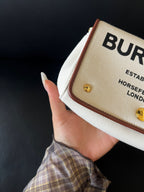 Burberry Canvas Messenger Bag