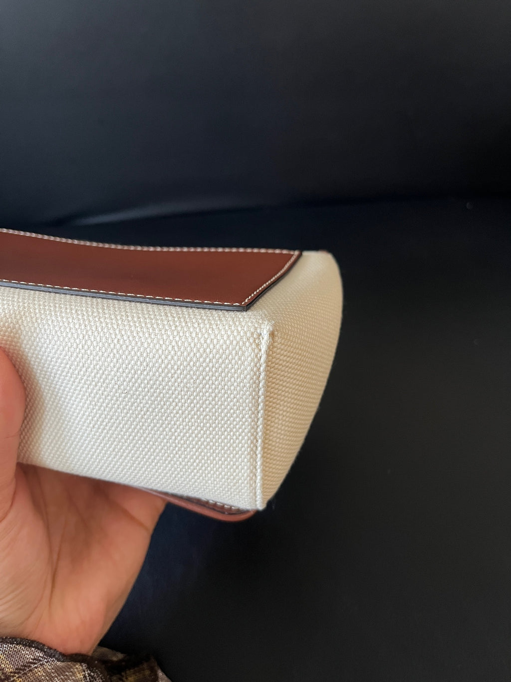 Burberry Canvas Messenger Bag